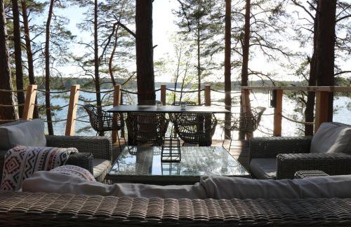 Domek Dziesiątka Borsk nad samym jeziorem - pierwsza linia - Foto 48