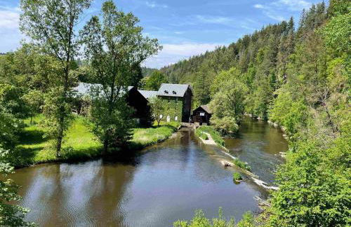 Ferienwohnung im Chaletstil Ährenglück 70 qm Wellness Fitness Sauna Bergrödelhof - Foto 49