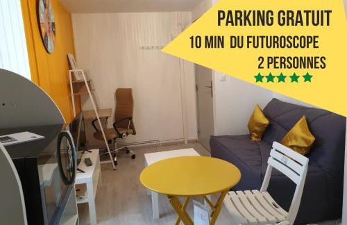 Appartement entier meublé à Beaumont proche Futuroscope et Poitiers Technopole - Foto 8