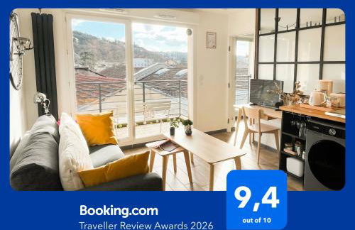 Vue Panoramique - Parking - Jazz 7min - Gare 200m - Foto 1