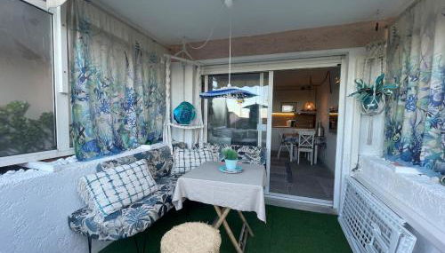 Studio with port view terrace with AC - Foto 5