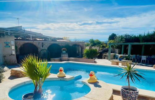 6 Bed House Sleeps 12 - Pool Hot Tub Fireplace - Foto 26