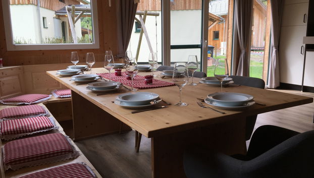 Sonneck mit Outdoor Sprudelbad 12P - Foto 4, Kitchen / Dining Room