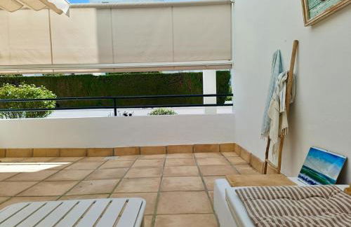 Anc14 Apartamento con 2 habitaciones, patio y piscina al lado de la playa - Foto 5