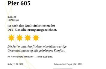 Pier 605 - 4 Sterne - 300m Strand Zentrum - POWER WLAN - 2 Parkplätze - early CheckIn - #Bestpreisgarantie# - Foto 7