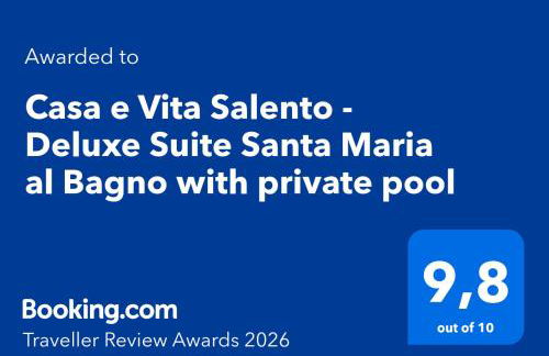 Casa e Vita Salento - Deluxe Suite Santa Maria al Bagno with private pool - Foto 53