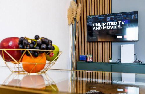 Große Terassen-Wohnung mit Grill, Playstation 5, Billardtisch und Massagesessel - Foto 31