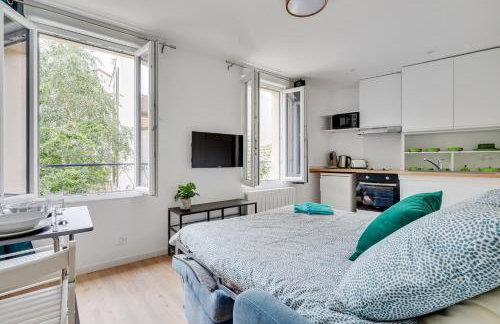 TOP 2 pièces tout équipé avec WIFI proche Paris - R7 - Foto 7