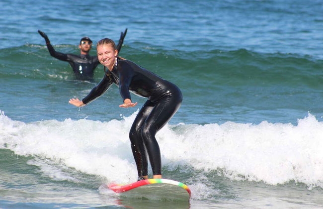 Surf Lessons on Santa Monica Beach - Photo 1