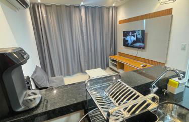 AP completo próx ao Shopping com piscina, garagem e ar - Foto 10