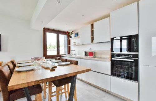 Charmant appartement 4 pers avec balcon et vue lac, proche plage à Neuvecelle - FR-1-498-18 - Foto 4