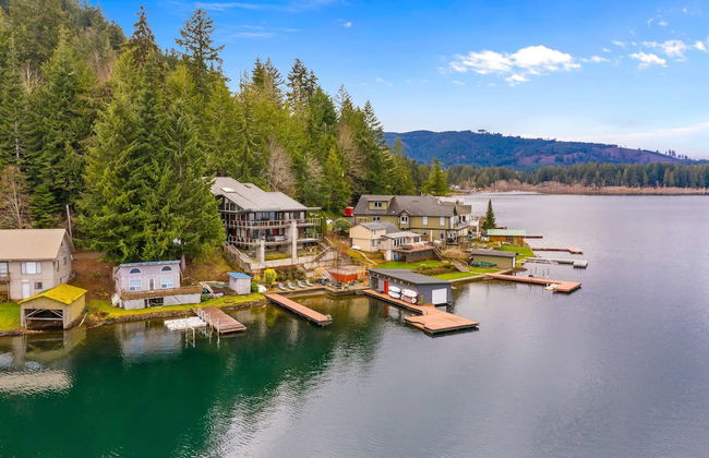 Lakefront Luxury Stunning Views Dock Hot Tub - Foto 80