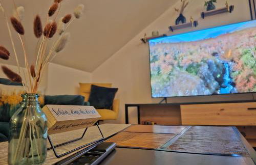 Design-Penthouse I 90qm I Europapark 20 min I Boxspring I Nespresso I Parkplatz - Foto 9