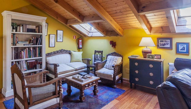 Sala de estar do lobby