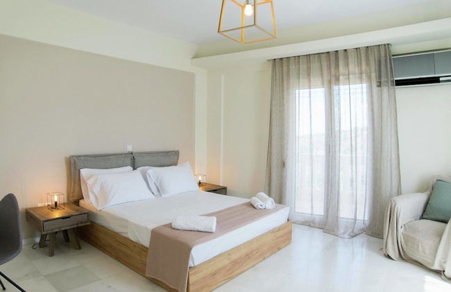 Infinity Pool Villa With Sea Views Near Rethymno City & Beach and Shaded BBQ - Foto 7