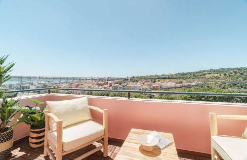 Lisbon Alcantara 1BR with Terrace & City View - Foto 8