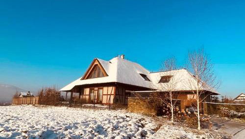 Chata pod strzechą w Beskidach - Foto 3