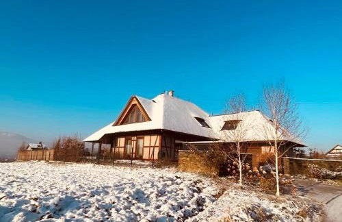 Chata pod strzechą w Beskidach - Foto 3