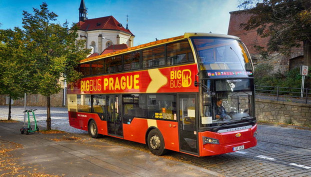 Autobús turístico de Praga, Big Bus - Foto 2, Autobús Big Bus por Praga