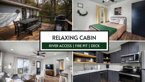 River Access Fire Pit BBQ Deck Sleeps 8 - Foto 2