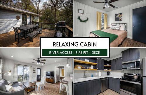 River Access Fire Pit BBQ Deck Sleeps 8 - Foto 2