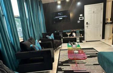 1 Large Bedroom Contemporary Luxe Stay - Foto 15