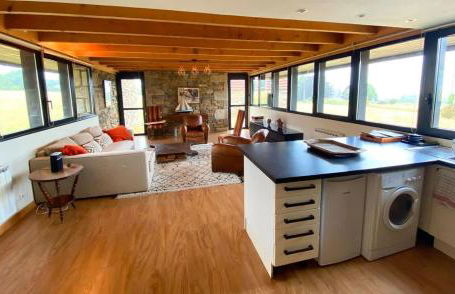 Large farmhouse with garden and sea view for 8 people - Foto 7