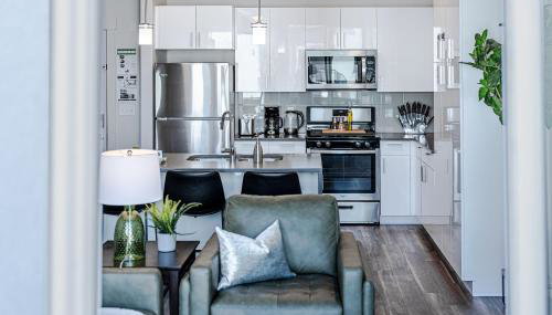 Convention Center Lux - 2BR 2BA - Pool Gym HotTub - Foto 2, stove, dishwasher, toaster