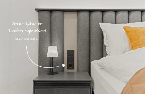 1-2 Personen - Parkplatz - Fahrradgarage - Zentrum - Küche - Balkon - Klima - Foto 6