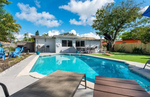 Backyard Oasis 3 Hole Golf Pool Fire Pit - Foto 24