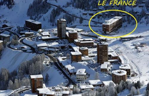 La Plagne Centre Appartement front neige - Foto 5