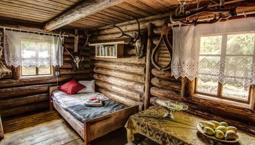 Chatka w lesie - Foto 3