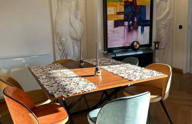 Beautiful apartment terrace Invalides and fireplace - Foto 7