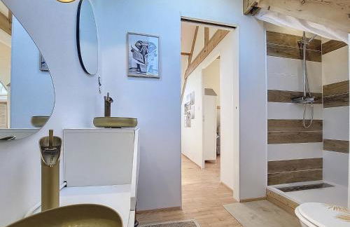 Maison Bord de Plage avec Piscine, Sauna, Bains à Remous, Volley - Photo 12