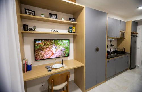 Apartamento Studio, completo 5 min do metrô - Foto 15