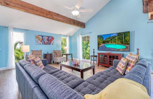 Palm Paradise - Pet Friendly Home on Siesta Key w/ Large Heated Private Pool & Outdoor Area! - Foto 11