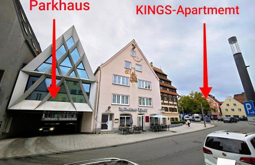 NEU! KINGS-Apartment - 300m zum Bahnhof - 6 Personen - Küche - Gerberplatz - Foto 35