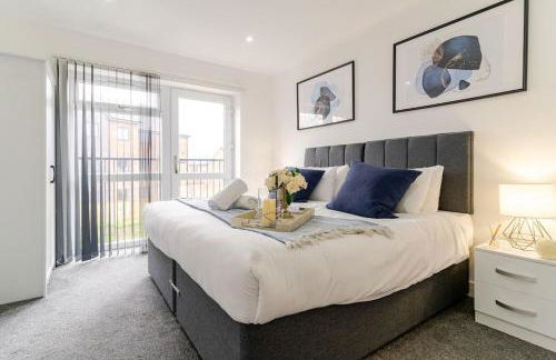 Bridge Court by Sterling Edge Apartments - Luxury Aparthotel - Stylish 1-bed Apartments - Balcony with Canal View or Private Garden - Free Parking - Foto 23
