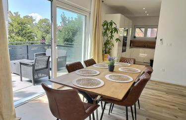 Alsace Appartement à Colmar climatisée garage, parking et terrasse - Foto 15