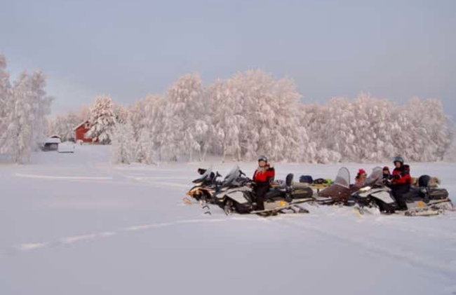 Snowmobile Ride & Ice Fishing - Photo 3