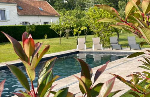 Le Verger Des Pierres Blanches,11 chambres,11 wc, 8 sdbs,pool chauffée 11 m 35p - Foto 12