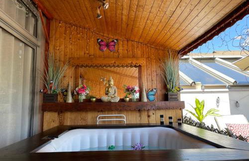 Le petit paradis au pied du Monte Blanco,jacuzzi privé, Rooftop,air de jeux - Foto 47