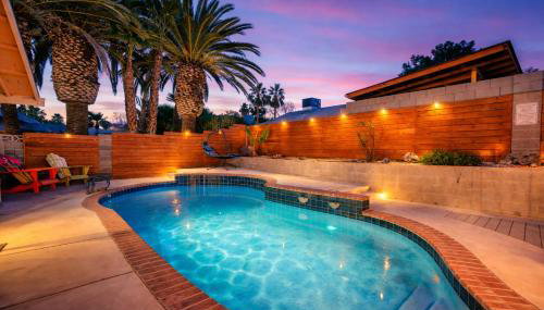 Fresh & Fun! Vegas 4BR w Heated Pool, Dog Friendly - Foto 5, Garden