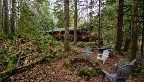 Mid-century Cabin Hideaway - Hot Tub & Fire Pit - Foto 4