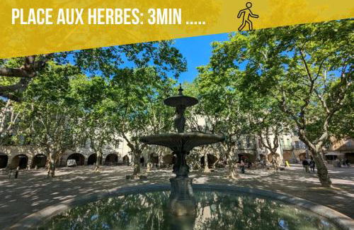 Ulysse, Appartement Spacieux au Centre Historique d'Uzès en rez-de-chaussée avec extérieur, proche parking des Marroniers - Foto 20