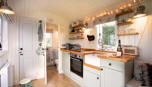 Starlight Shepherd Hut - Foto 4, stove, toaster