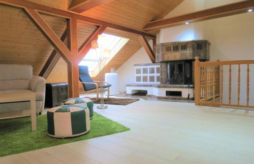 Penthouse Wolkenstein großzügige Maisonette auf 155 qm mit Whirlpool, Klima & Kamin - Foto 2