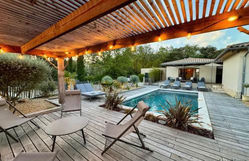 Charmante Villa, 10pers, clim,piscine,grand jardin - Foto 1