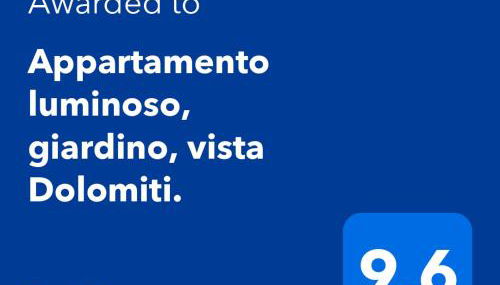 Appartamento luminoso, giardino, vista Dolomiti. - Foto 2