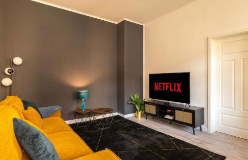 maremar - Design Apartment - Luxus Boxspringbett - Zentral - Küche - Arbeitsplatz - Highspeed WLAN - Foto 5